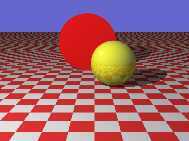 Ray traced picture