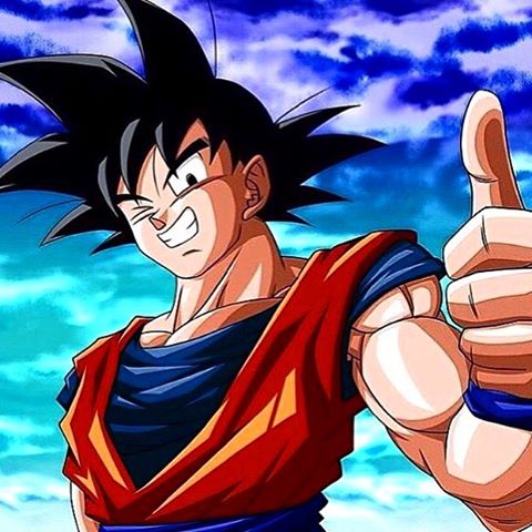A picture of Goku