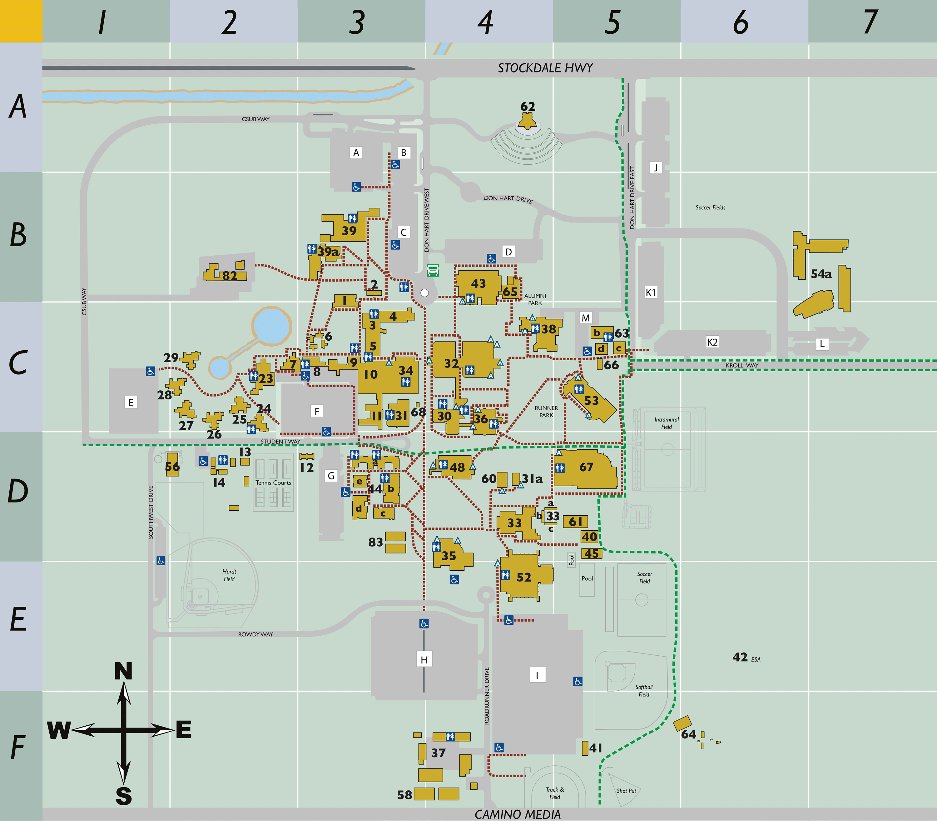 campus map