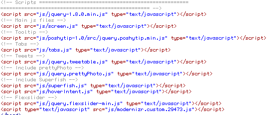 HTML Structure